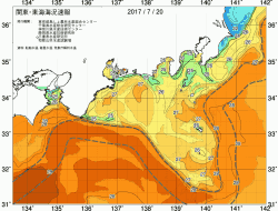 関東・東海海況速報/広域(2017/07/20)