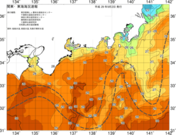 関東・東海海況速報/広域(2017/09/02)