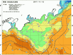 関東・東海海況速報/広域(2017/11/12)