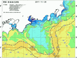 関東・東海海況速報/広域(2017/11/28)
