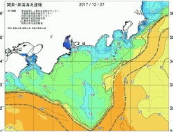 関東・東海海況速報/広域(2017/12/27)