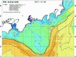 関東・東海海況速報/広域(2017/12/28)
