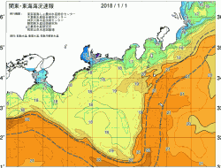 関東・東海海況速報/広域(2018/01/01)
