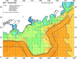 関東・東海海況速報/広域(2018/01/06)