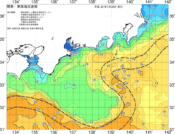 関東・東海海況速報/広域(2018/01/28)