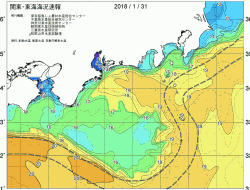 関東・東海海況速報/広域(2018/01/31)