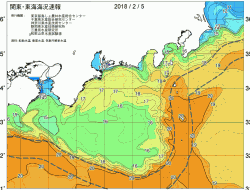 関東・東海海況速報/広域(2018/02/05)