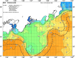 関東・東海海況速報/広域(2018/02/24)