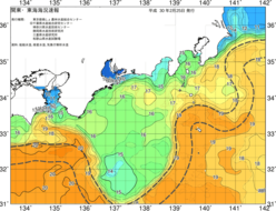 関東・東海海況速報/広域(2018/02/25)