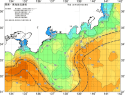 関東・東海海況速報/広域(2018/03/11)