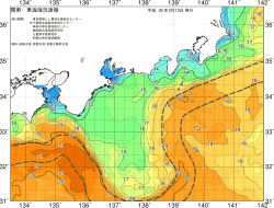 関東・東海海況速報/広域(2018/03/12)