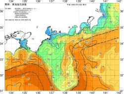 関東・東海海況速報/広域(2018/03/16)