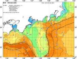 関東・東海海況速報/広域(2018/03/18)