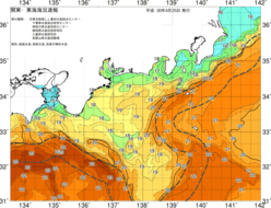 関東・東海海況速報/広域(2018/04/25)
