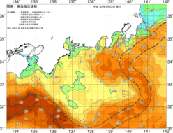 関東・東海海況速報/広域(2018/05/22)