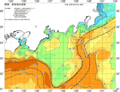 関東・東海海況速報/広域(2018/06/21)