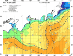 関東・東海海況速報/広域(2018/07/08)