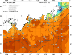 関東・東海海況速報/広域(2018/07/17)