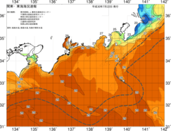 関東・東海海況速報/広域(2018/07/22)
