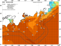 関東・東海海況速報/広域(2018/07/25)