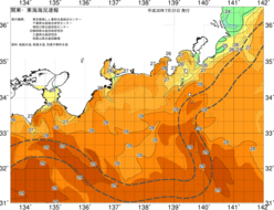 関東・東海海況速報/広域(2018/07/31)