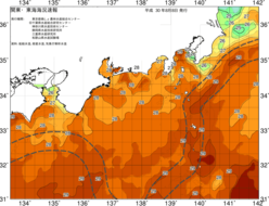 関東・東海海況速報/広域(2018/08/08)