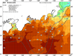 関東・東海海況速報/広域(2018/08/14)