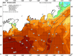 関東・東海海況速報/広域(2018/08/15)