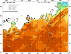 関東・東海海況速報/広域(2018/08/17)
