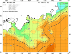 関東・東海海況速報/広域(2018/09/05)