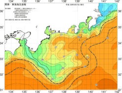 関東・東海海況速報/広域(2018/09/07)