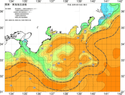 関東・東海海況速報/広域(2018/09/10)