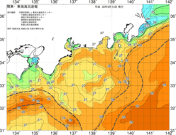 関東・東海海況速報/広域(2018/09/13)