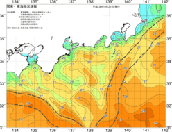関東・東海海況速報/広域(2018/09/21)