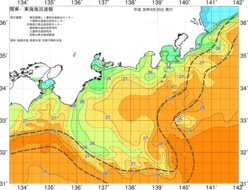 関東・東海海況速報/広域(2018/09/25)