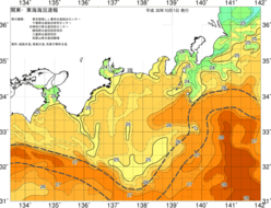 関東・東海海況速報/広域(2018/10/01)