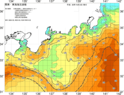 関東・東海海況速報/広域(2018/10/03)