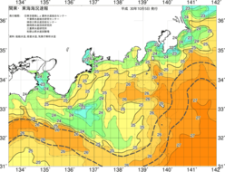 関東・東海海況速報/広域(2018/10/05)