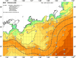 関東・東海海況速報/広域(2018/10/07)