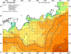 関東・東海海況速報/広域(2018/10/08)