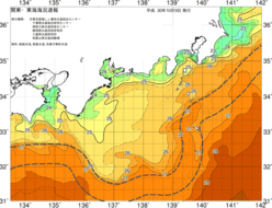 関東・東海海況速報/広域(2018/10/09)