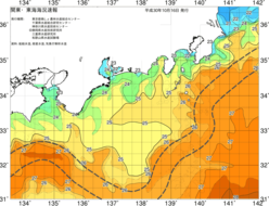 関東・東海海況速報/広域(2018/10/16)
