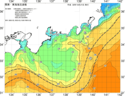 関東・東海海況速報/広域(2018/10/21)