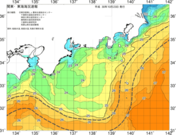 関東・東海海況速報/広域(2018/10/23)