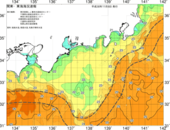 関東・東海海況速報/広域(2018/11/08)