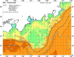 関東・東海海況速報/広域(2018/11/09)