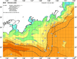 関東・東海海況速報/広域(2018/11/13)