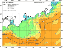 関東・東海海況速報/広域(2018/11/16)