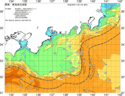 関東・東海海況速報/広域(2018/11/17)