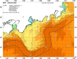 関東・東海海況速報/広域(2018/12/01)
